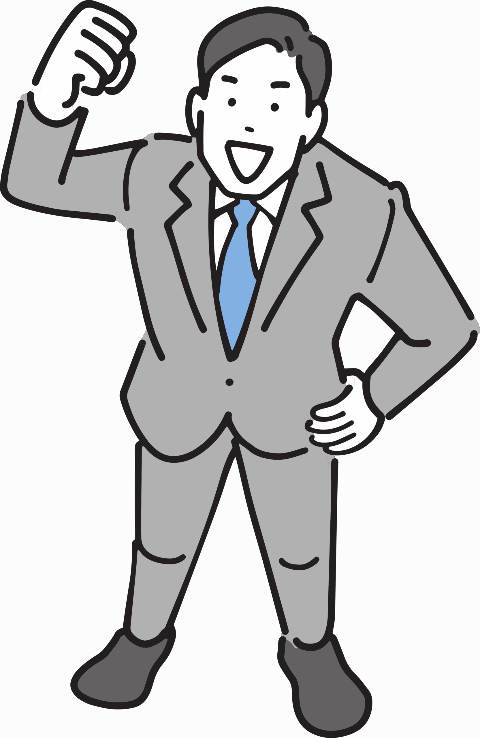 スーツ男性